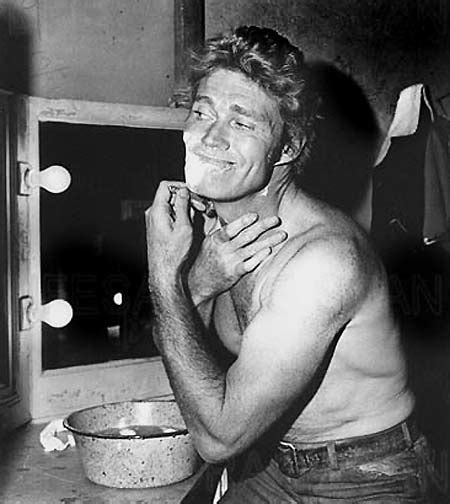 Chuck Connors At Brian S Drive In Theater