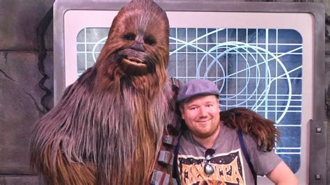 Meeting Chewbacca At Disneys Hollywood Studios Youtube