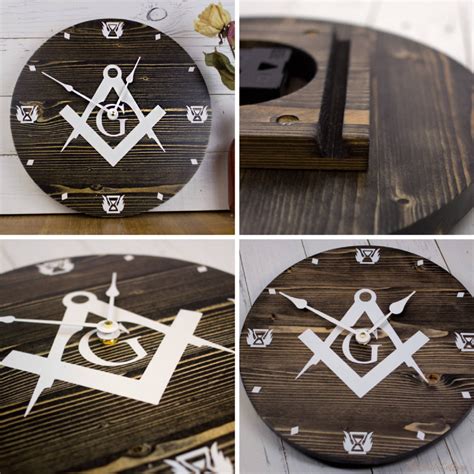 Introducing Our New Masonic Square And Compass Wall Clock The Birch