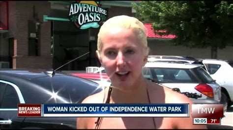 Lady Kicked Out Of Water Because Of Swimsuit Youtube