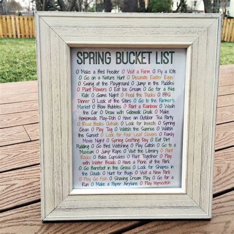 50 Things To Do This Spring Free Printable The Chirping Moms