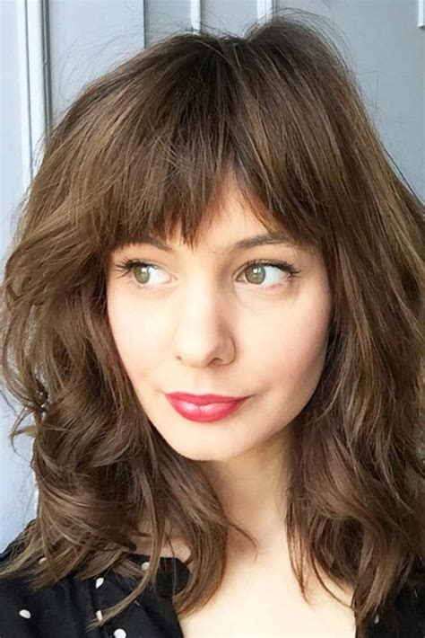 Medium Length Hairstyles With Bangs And Layers Margaret Wiegel