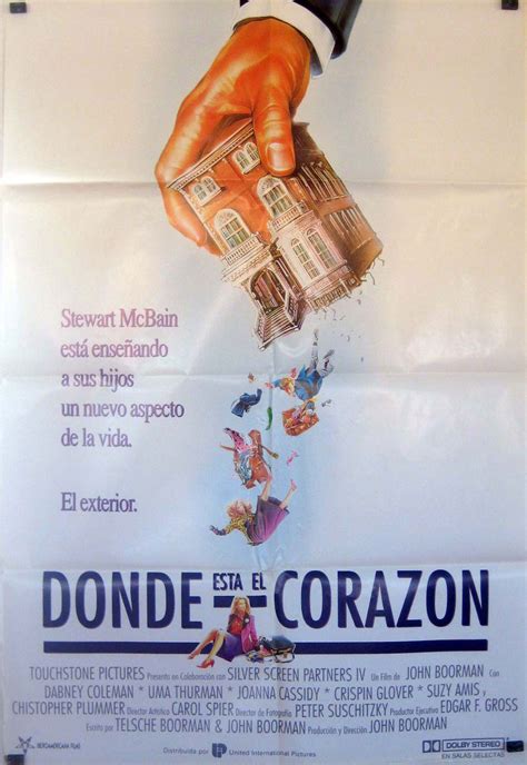 Donde Esta El Corazon Movie Poster Where The Heart Is Movie Poster