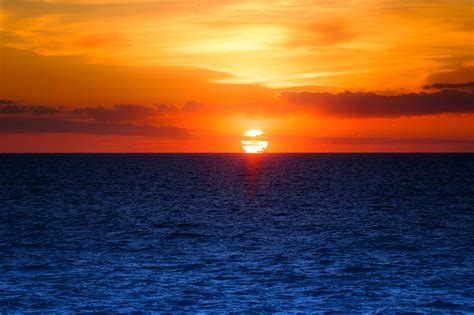 1920x1080 Resolution Ocean Sunset Photography 1080p Laptop Full Hd