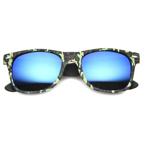 Outdoors Sports Camouflage Revo Lens Sunglasses Zerouv