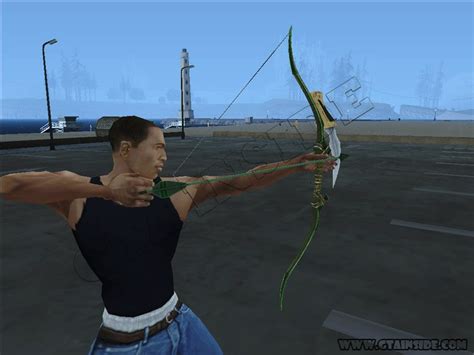 Gta San Andreas Working Green Arrow Bow From Injustice Gods Among Us