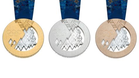Here Are The 2014 Olympic Medals Olympic Medals Winter Olympics