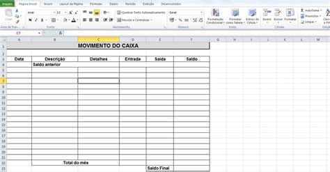 Livro De Caixa No Excel Saiba Como Controlar Os Gastos Da Empresa