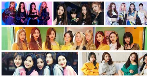 los 20 grupos femeninos de kpop más populares