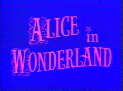 Alice In Wonderland 1949 My Rare Films