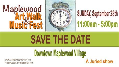 Maplewood Art Walk And Music Fest Returns For Third Year The Village Green