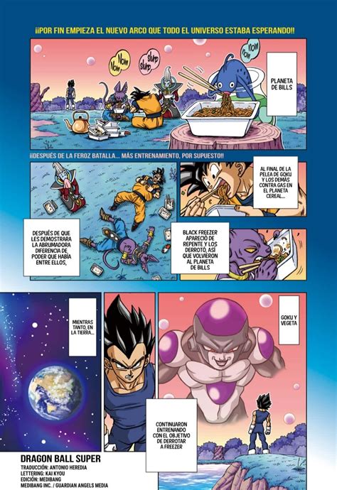 Aficionado Agarrar Uluru Dragon Ball Super Manga Español Equivocado