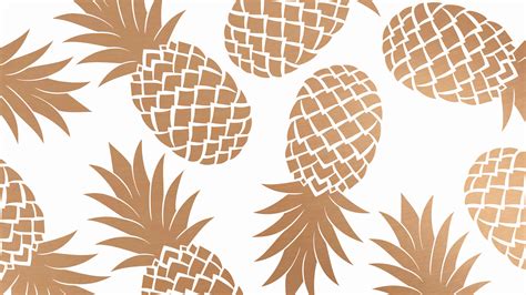 Rose Gold Pineapple Desktop Wallpapers 2020 Broken Panda