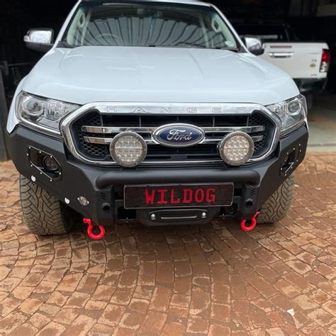 Ford Ranger T7 Wildog K9 Front Replacement Bumper Dents N All 4x4
