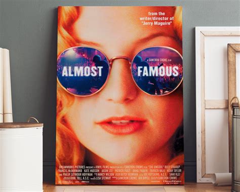Almost Famous Poster Canvas Almost Famous Canvas Print Almost Famous Print Canvas Wall Art
