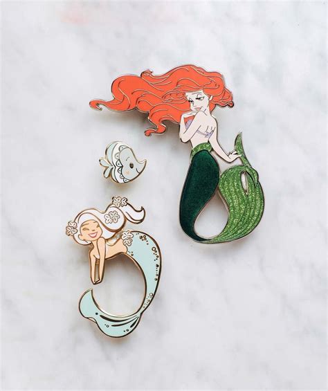 Mermaids Pins Ariel Disney Pin Disney Couture Jewelry Disney