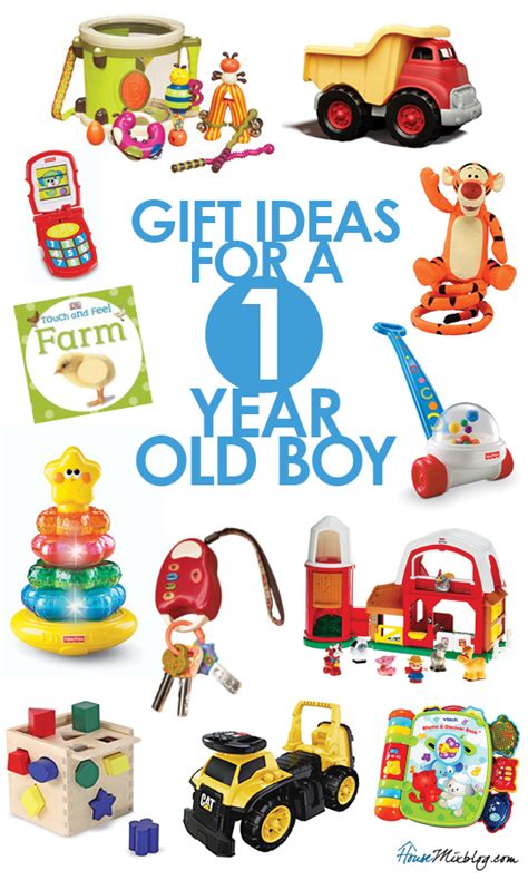 These gift ideas are perfect for a 1 year old. Toys for 1 year old boy | House Mix