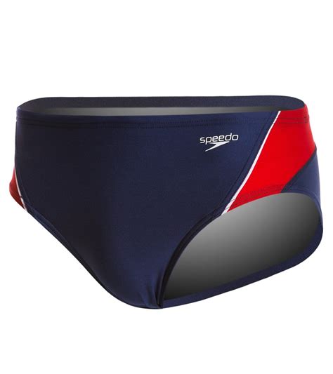 Speedo Mens Endurance Launch Splice Brief Swimsuit Speedo Mens And