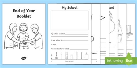 End Of Year Booklet Primary Resources Teacher Made