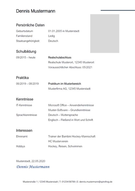 Kostenlose muster für abmahnungen im arbeitsrecht und internetrecht! Lebenslauf-Vorlage für Schüler in 2020 | Lebenslauf, Vorlage lebenslauf kostenlos, Vorlagen ...