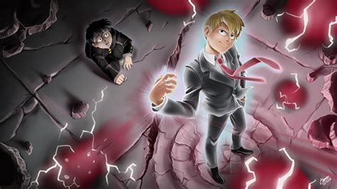 Download Arataka Reigen Shigeo Kageyama Anime Mob Psycho 100 4k Ultra