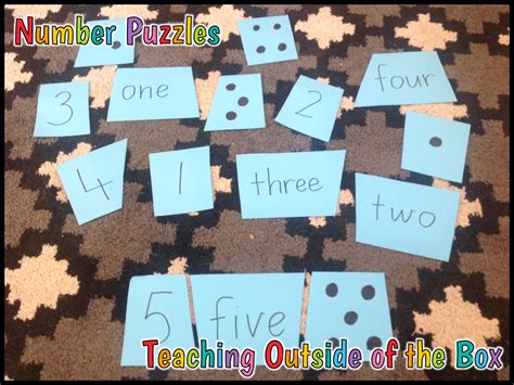 Teaching Outside Of The Box Learning Number Words