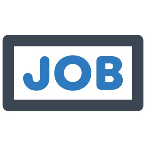 Job Offer Generic Blue Icon