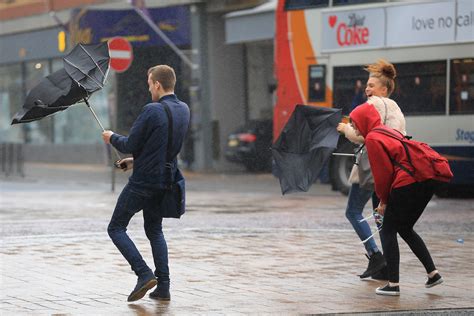 A Wet And Windy Week Ahead As Autumn Begins To Fall Over The Uk The