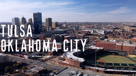 4k Drone Footage Tulsa And Oklahoma City Ok Youtube