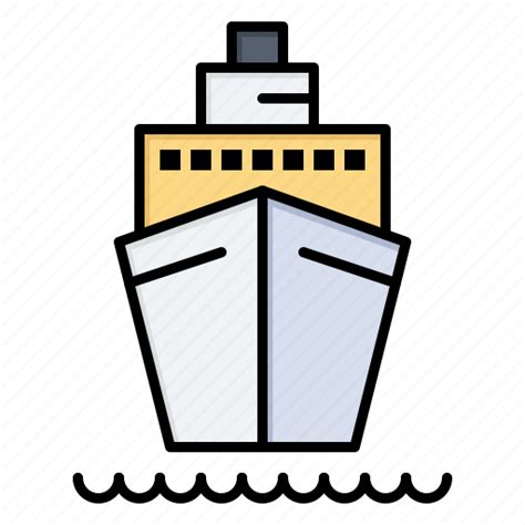 Boat Ship Transport Vessel Icon