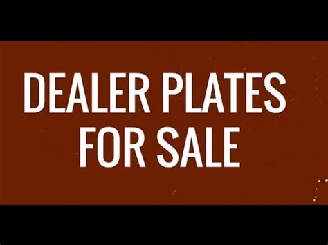 Business operation license once you've secured the surety bond, you can apply for a florida wholesale dealer license in any of the division's regional offices, which are most convenient for you. dealer plates - YouTube