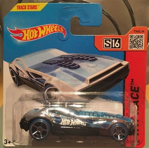 Hot Wheels Race Chrome Blue Bye Focal Ii Short Card Ebay