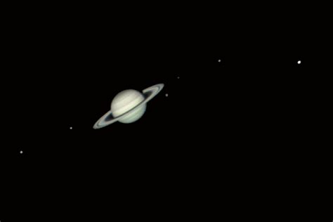How To Observe Saturns Moons Bbc Sky At Night Magazine