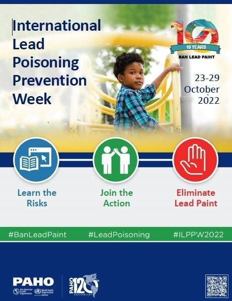 Poster International Lead Poisoning Prevention Week 2022 Pdf Version