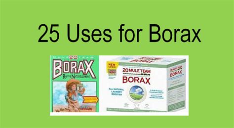 Borax Uses Borax Uses Borax Natural Cleaners