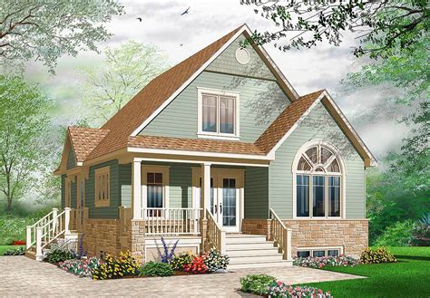 Cozy Cottage With Covered Porch 21735dr Architectural Designs