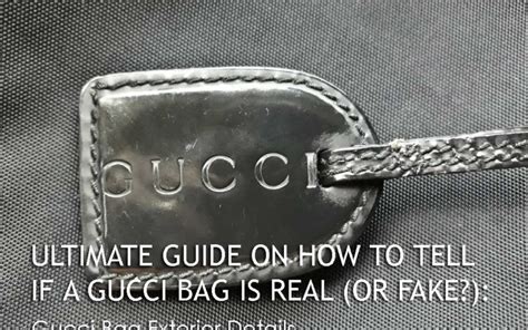 Ultimate Guide On How To Tell If A Gucci Bag Is Real Or Fake Gucci