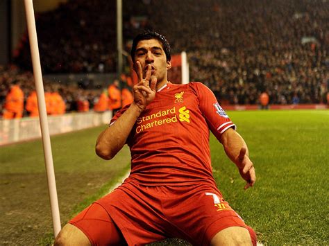 Luis suarez (born january 24, 1987) is a professional football player who competes for uruguay in world cup soccer. Liverpool 4 Everton 0: Police investigate after missiles ...