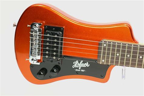 Hofner Contemporary Series Travel Size Electric Guitar Reverb