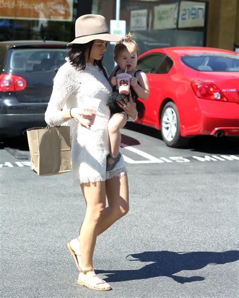 Jenna Dewan Tatum Bring Her Cute Daughter Everly Out For Errands