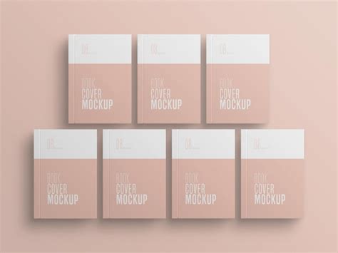 Premium Psd Book Cover Multiple Mockup