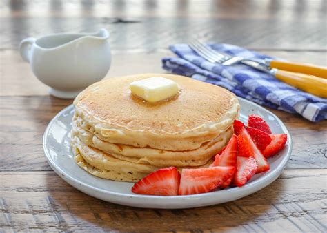 Light Fluffy Whole Wheat Pancakes Barefeet In The Kitchen