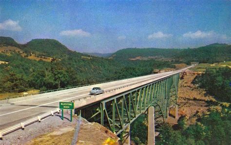 Transpress Nz I 77 Bridge Bluestone Gorge West Virginia Turnpike