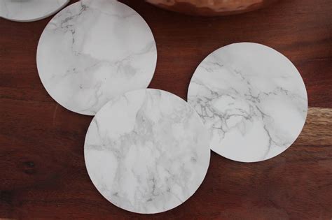 Ok but what if i need a new set of coasters and i want them to be hexagon and black marble and i can't find any to buy? Five Minute Style: DIY Marble Coasters