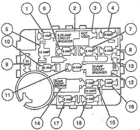 1993 mercury sable radio wiring ford cars forums. '85-'91 Ford Taurus & Mercury Sable Fuse Diagram