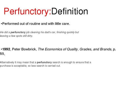 Perfunctory Definition Vocabulary Pinterest