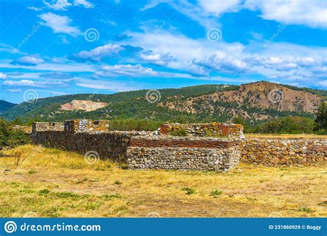 Roman Castrum Diana Fortress In Kladovo Eastern Serbia Stock Image