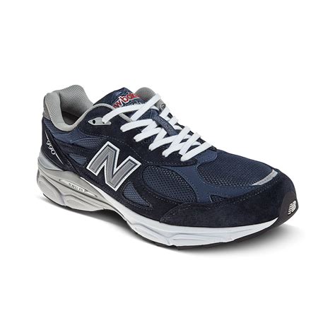 New Balance M990 Running Shoes In Blue For Men Navy Lyst