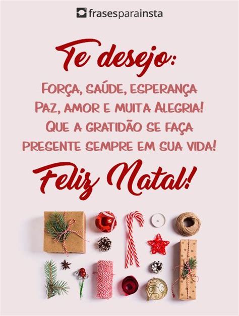 Texto De Natal Deseje Boas Festas Com Muito Amor Frases Para Instagram