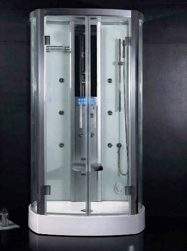 Wasauna Alicante Steam Shower 2 Persons Capacity 12 Jets 220v15amp